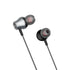 GUNMANSA Yookie YTL-11 Wired Earphones Type-C - Black/Silver