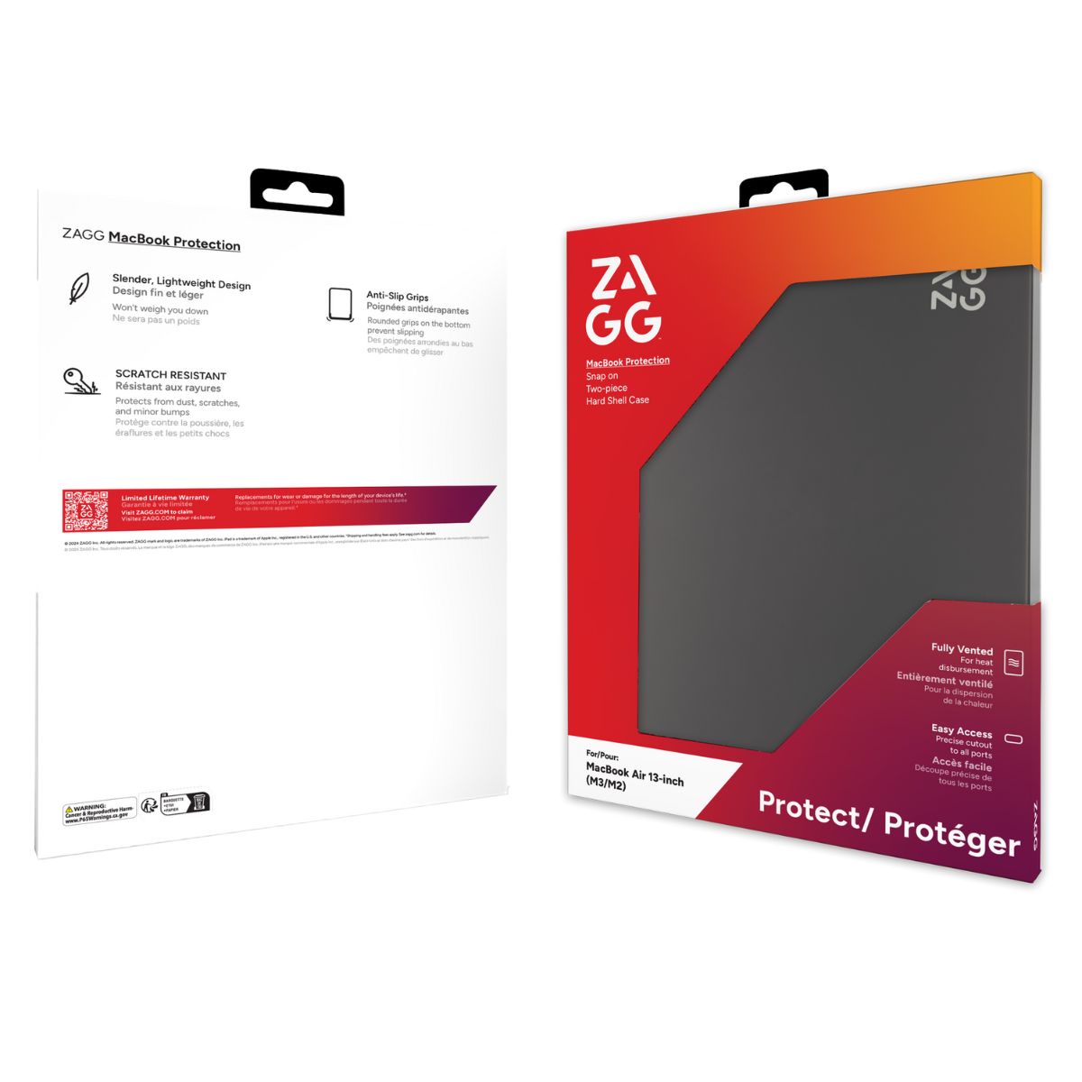 GUNMANSA ZAGG Hardshell Apple Macbook Pro 16'' M3/M2/M1 Smoke