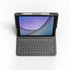 GUNMANSA ZAGG Keyboard Messenger Folio 2-Apple-iPad 10.2/10.5-Charcoal-UK, UK English