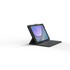 GUNMANSA ZAGG Keyboard Messenger Folio 2-Apple-iPad 10.2/10.5-Charcoal-UK, UK English