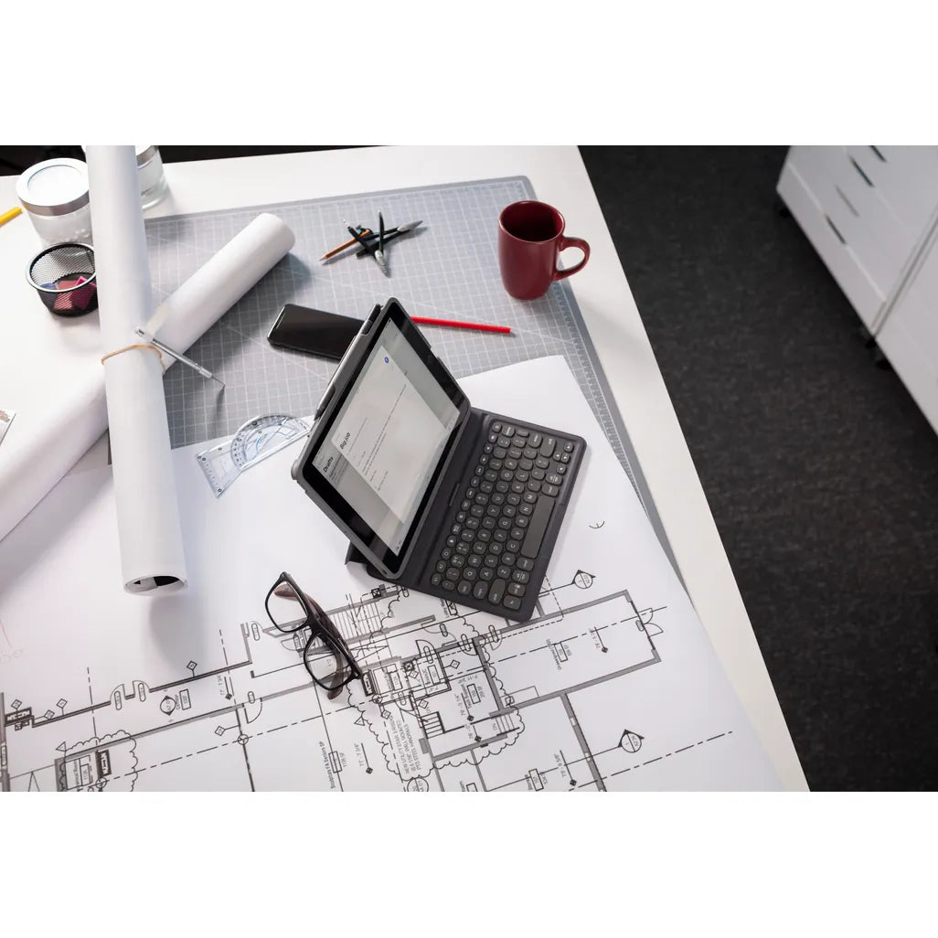 GUNMANSA ZAGG Keyboard Pro Keys-Apple-iPad 10.9-Black/Grey-UK, UK English, Apple