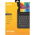 GUNMANSA ZAGG Keyboard Pro Keys-Apple-iPad 10.9-Black/Grey-UK, UK English, Apple