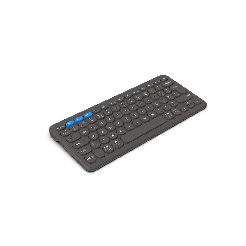 GUNMANSA ZAGG Pro Keyboard 12, Wireless, Bluetooth, QWERTY, Black