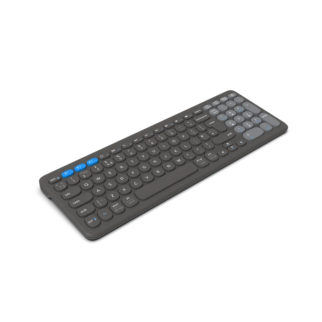 GUNMANSA ZAGG Pro Keyboard 15, Wireless, Bluetooth, QWERTY, Black