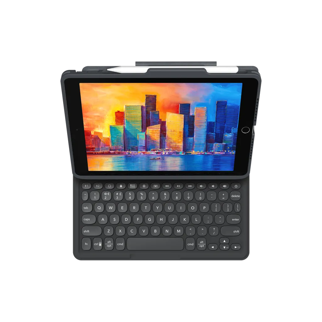 GUNMANSA ZAGG Pro Keys Apple iPad 10.2 Black/Grey UK, UK English, Apple, iPad, Black
