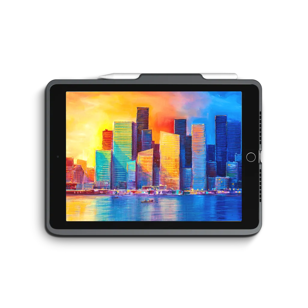 GUNMANSA ZAGG Pro Keys Apple iPad 10.2 Black/Grey UK, UK English, Apple, iPad, Black