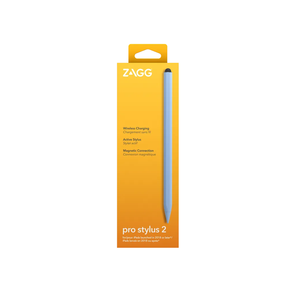 GUNMANSA ZAGG Pro Stylus 2, Tablet, Apple, Blue, iPad Pro 11 & iPad Pro 12.9, Capacitive, Built-in