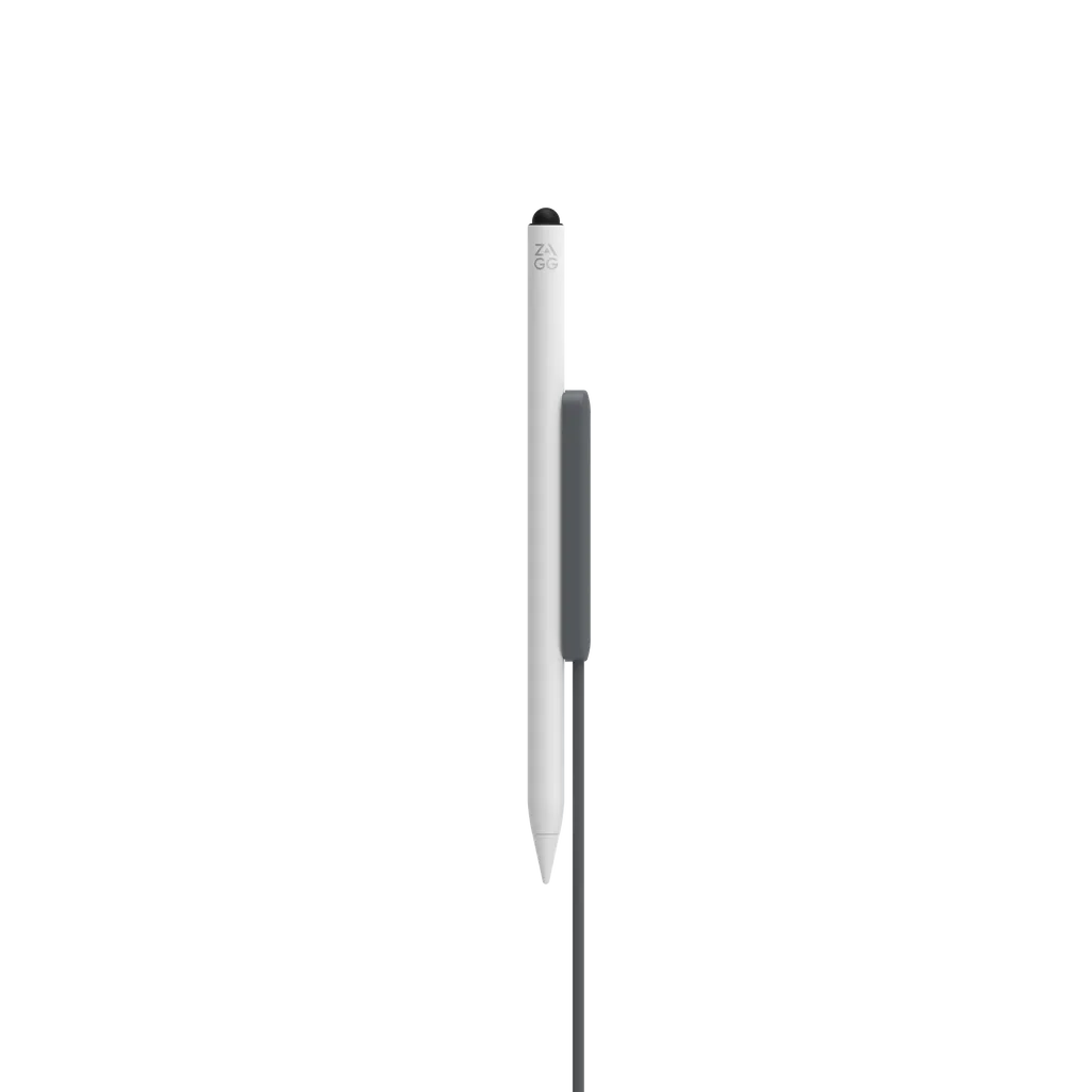 GUNMANSA ZAGG Pro Stylus 2, Tablet, Apple, White, iPad Pro 11 & iPad Pro 12.9, Capacitive, Built-in