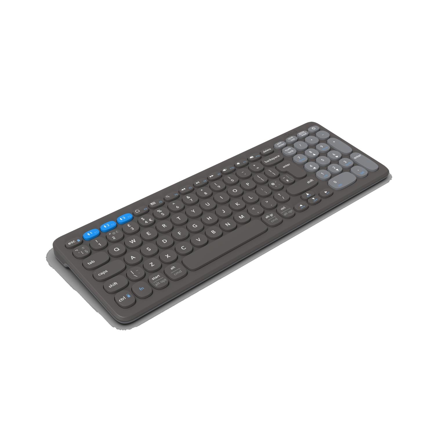 GUNMANSA ZAGG Pro Wireless Keyboard 15-Inch - Grey