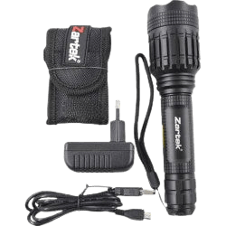 GUNMANSA Zartek 900 Lumen LED Tactical Flashlight Rechargeable Part No: TL56-7