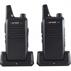 GUNMANSA Zartek TX-8 Two Way Radio Twinpack Part No: RA01-2