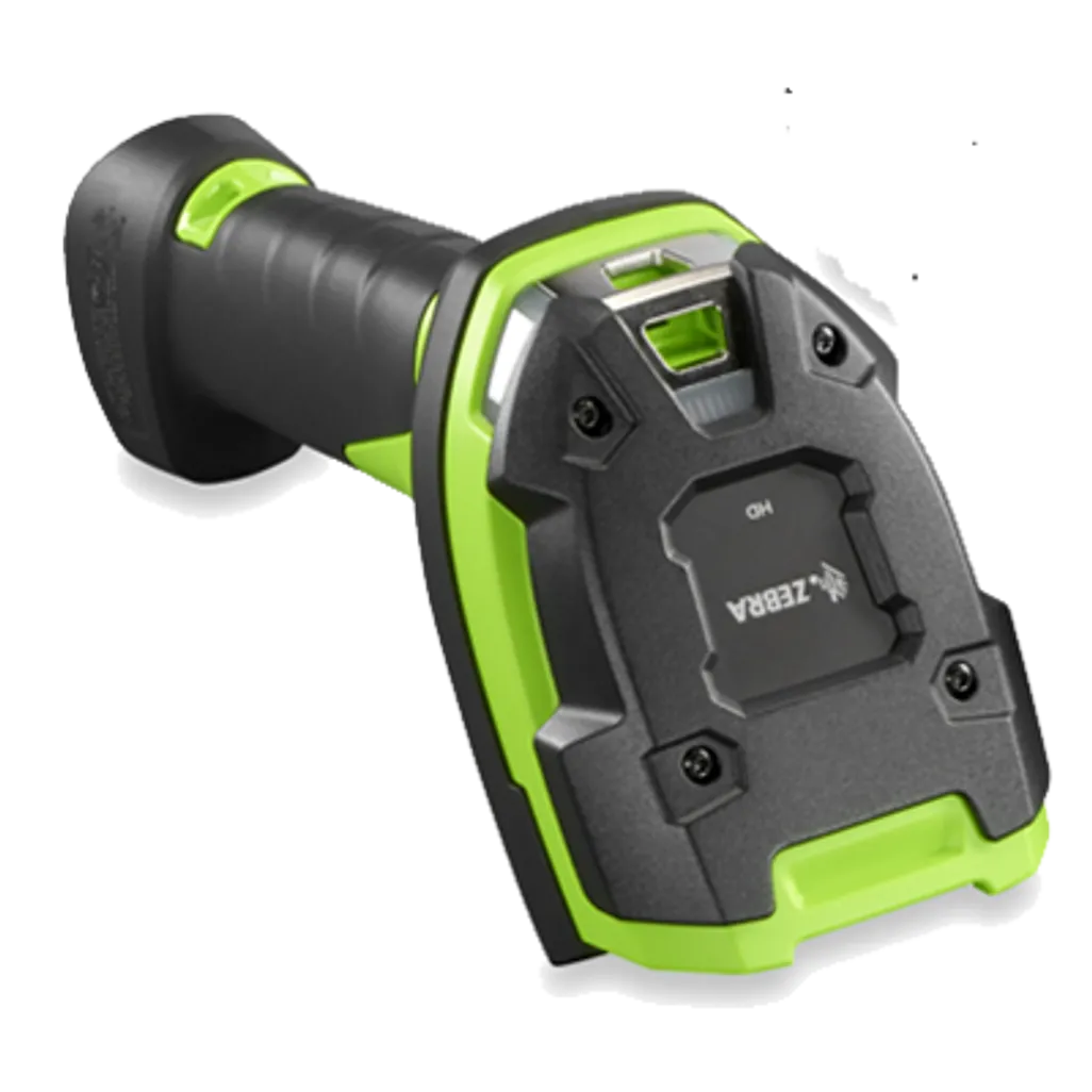 GUNMANSA Zebra Li3608-Sr Rugged Green Vibration Motor Usb Kit: Li3608-Sr00003Vzww Scanner; Cba-U46-S07Zar High Current Shielded Usb Cable