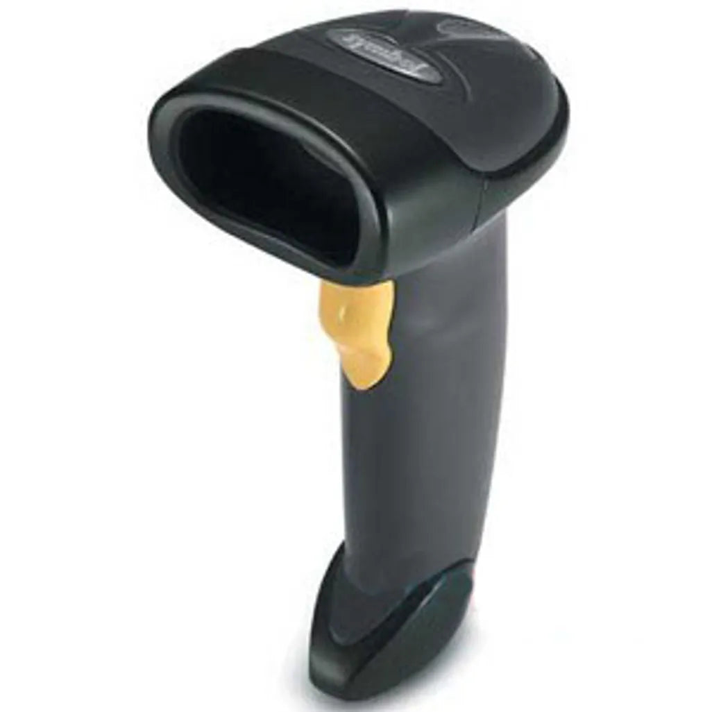 GUNMANSA Zebra LS2208 Bar Code Scanner, 7 ft Black, 1D, Laser, UPC/EAN UPC/EAN with Supplementals