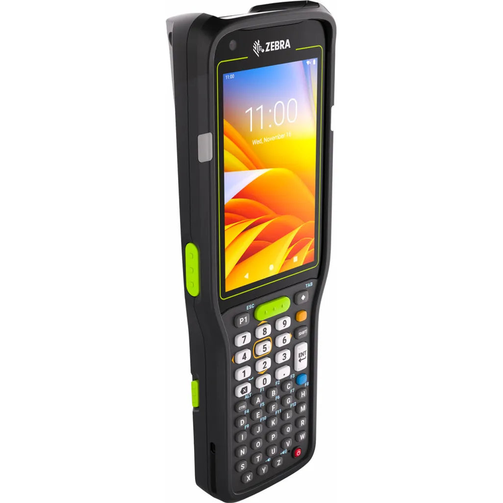GUNMANSA Zebra MC34; LAN; WIFI 6E; Gun; Bluetooth; NFC; 4.0'' Display; Vibrator; Android GMS; SE4770 Imager; 6GB RAM / 64GB UFS; 47 Key;