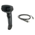 GUNMANSA Zebra Scanner DS4608-SR Black with Stand USB KIT: DS4608-SR00007ZZWW; CBA-U21-S07ZBR Shielded USB Cable; 20-71043-04R Stand
