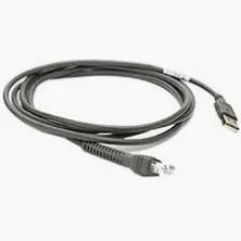 GUNMANSA Zebra Shielded USB Scanner Cable: Series A Connector; 7ft. Straight (for 36xx series)