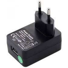GUNMANSA Zebra USB type A power supply adaptor with Europe plug. Used with USB-C Cable
