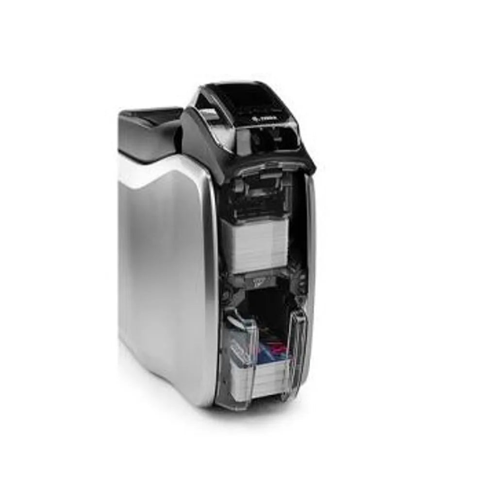 GUNMANSA Zebra ZC300, Dye-sublimation, 300 x 300 DPI, Magnetic stripe (ISO 7811), PVC, PVC Composite, 900 card/h, 200 card/h, Black, Silver