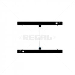GUNMANSA ZKTeco Comet Series - S1000 Swing Barrier - Face QR & RFID Part No: LK488