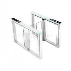 GUNMANSA ZKTeco Comet Series - S1000 Swing Barrier - Face QR & RFID Part No: LK488