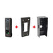 GUNMANSA ZKTeco F17 Access Control Kit inclusing Cable Bracket and Rainshield