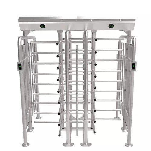 GUNMANSA ZKTeco FHT2422D Turnstile - Full Height - 4 Arm - Two Lane - FP & RF Part No: LK212