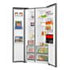 Hisense 541l Titanium Silver Side By Side Refrigerator - H680SIT-WD