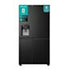 Hisense Side by Side Black 601lt Refrigerator - H780SB-IDL