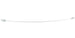 Hand Brake Cable for Isuzu KB Series 4x4 Front Handbrake - Lower - HB1204