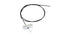 Hand Brake Cable for Renault Traffic - All LWB Models - Intermediate Handbrake - HB1271