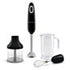 Smeg Black Retro Hand Blender 700W - HBF03BLEU