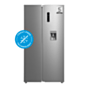 Midea Midea 513l Stainless Steel Side by Side Refrigerator - HC-689WEN(ESN)