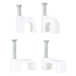 Hellermann Tyton Cable Clips (Black)