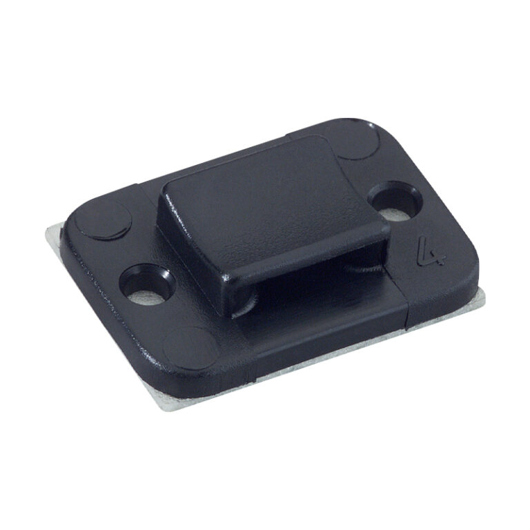 Hellermann Tyton TY8 Self-Adhesive Cable Tie Mounts Black