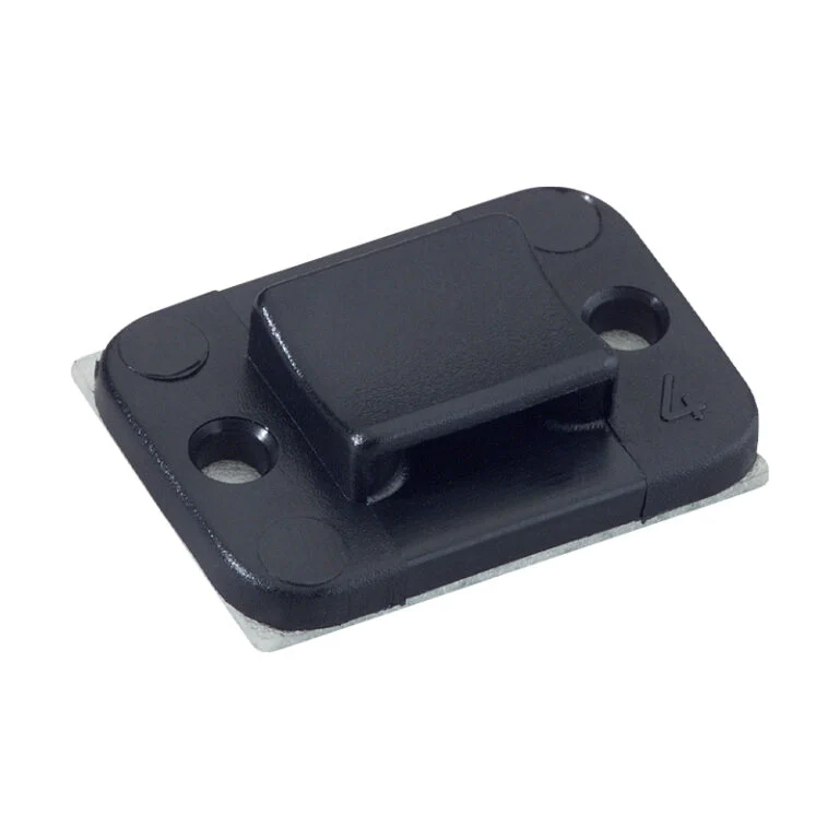 Hellermann Tyton TY8 Self-Adhesive Cable Tie Mounts Black