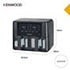 Kenwood 4.5l + 4.5l = 9l Double Air Fryer With Windows - HFG95.000BK
