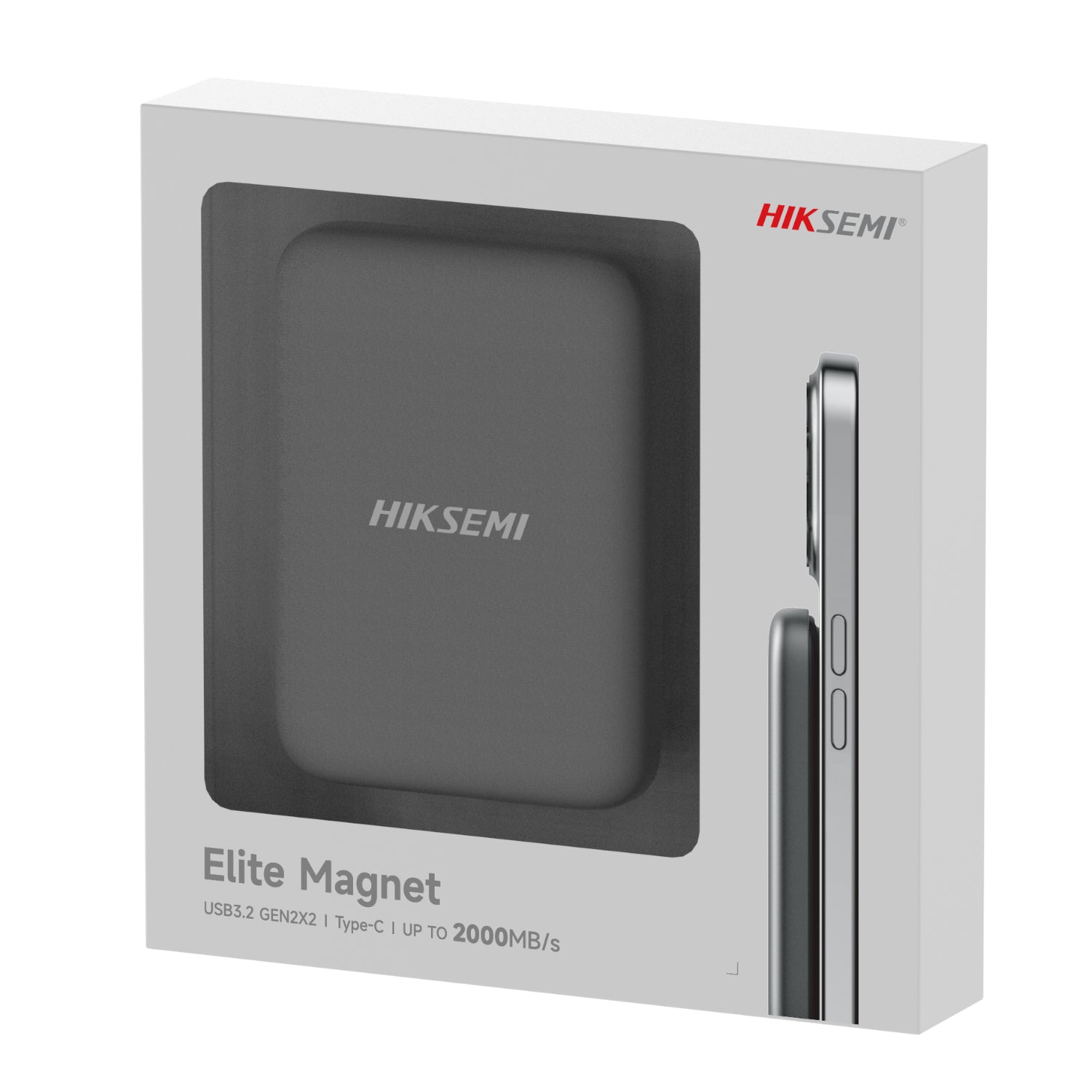 HIKSEMI Hiksemi Elite Magnet 2TB USB Type-C Portable SSD
