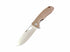 HONEY BADGER Honey Badger HB1009  D2 Drop Point Flipper Large Tan Knife