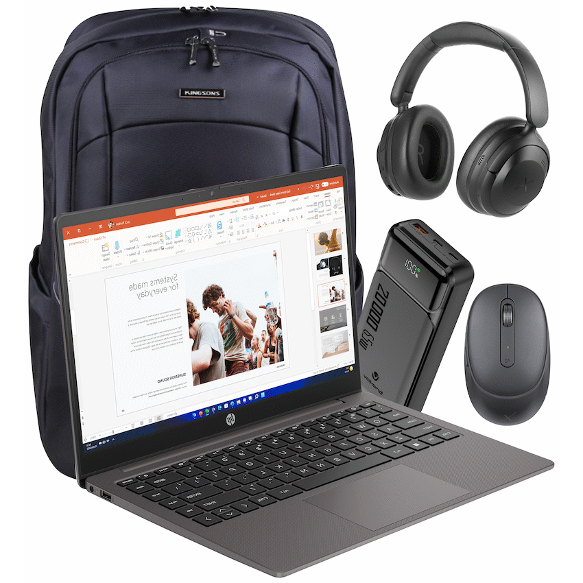 HP Devices HP CU3K6ES#ACQ - 245 G10 14-inch 8GB/256GB Win11 Bag+Mouse+Headphone+PB
