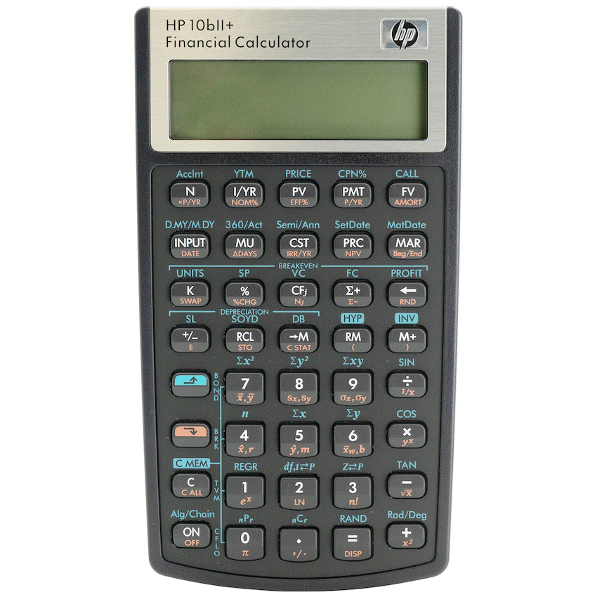 HP Education and learning HP 10Bii+ - Business Calculator (Algebraic) - Non-Programmable