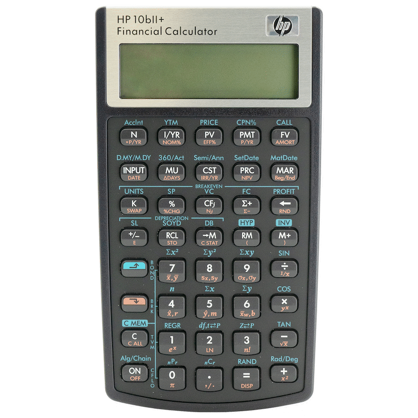HP Education and learning HP 10Bii+ - Business Calculator (Algebraic) - Non-Programmable