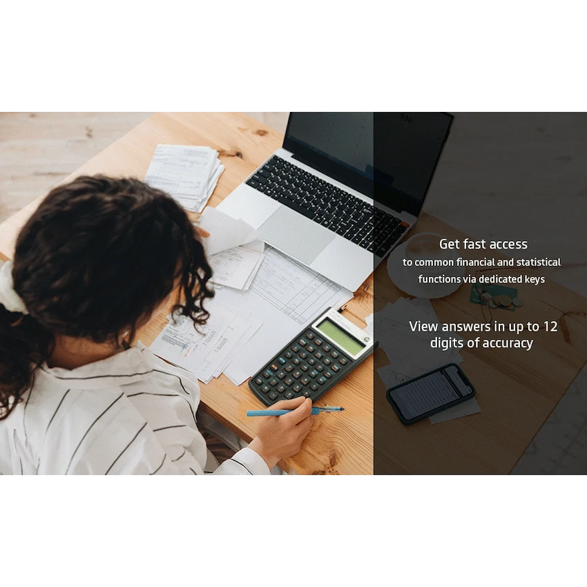 HP Education and learning HP 10Bii+ - Business Calculator (Algebraic) - Non-Programmable