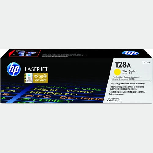 HP HP 128A Yellow Toner Cartridge