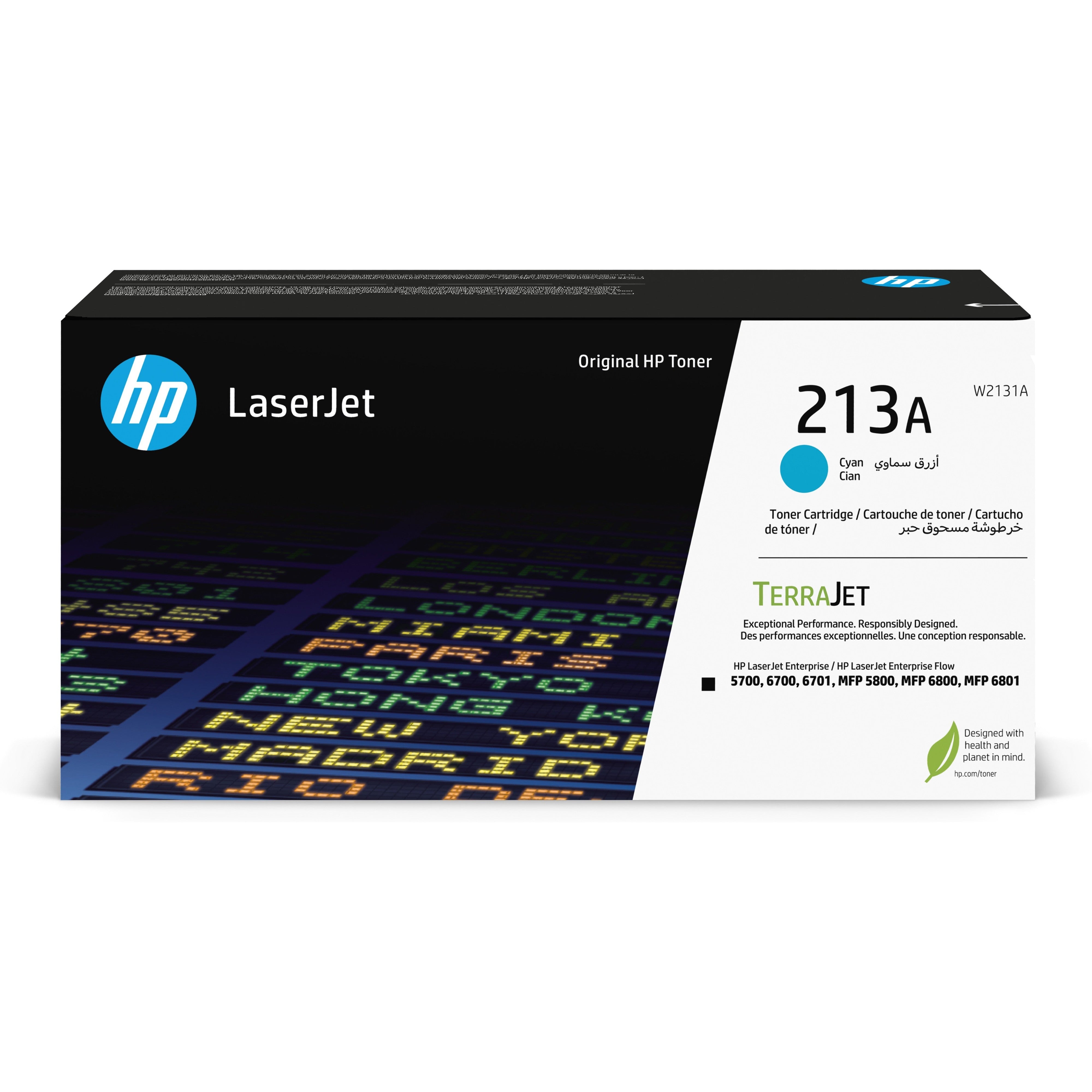 HP HP 213A Cyan Original LaserJet Toner Cartridge