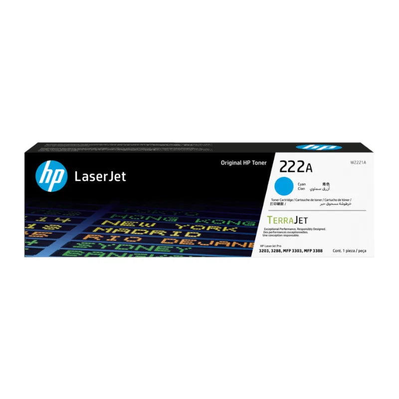 HP HP 222A Cyan Original LaserJet Toner Cartridge