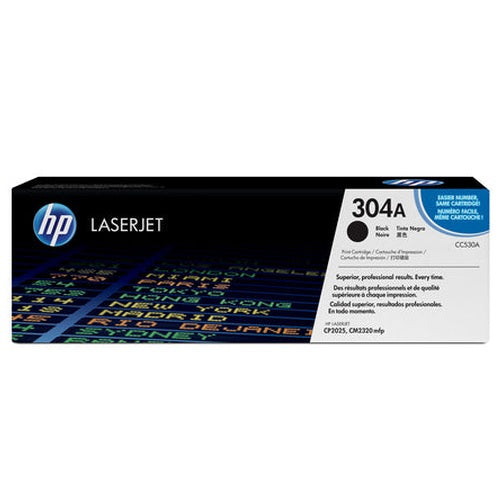 HP HP 304A Color LaserJet CP2025 Black Print Toner Cartridge