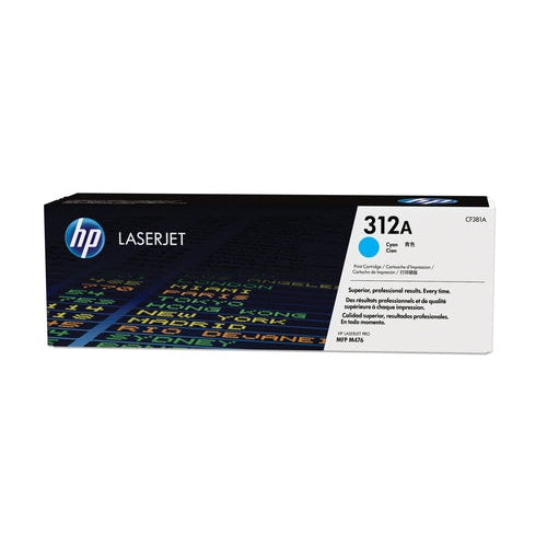 HP HP 312A Cyan Toner Cartridge