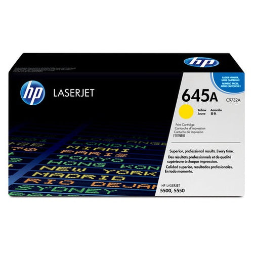 HP HP 645A CLJ 5500 Yellow Print Toner Cartridge
