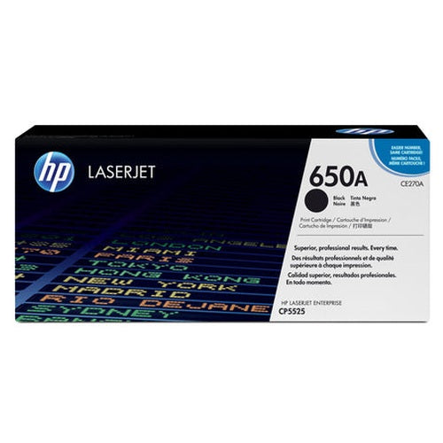 HP HP 650A Black Toner Cartridge