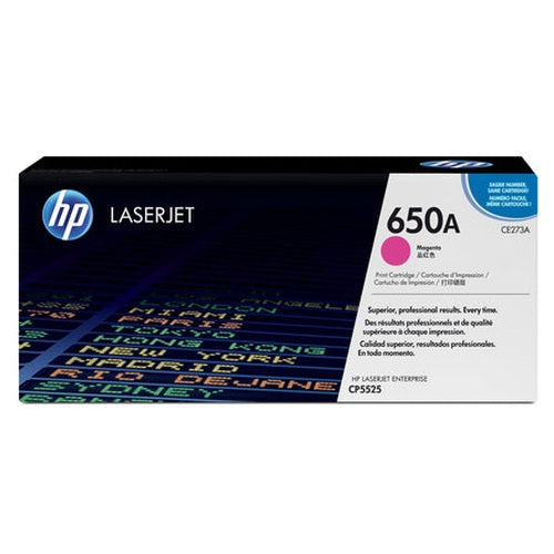 HP HP 650A Color LaserJet CP5525 Magenta Print Toner Cartridge